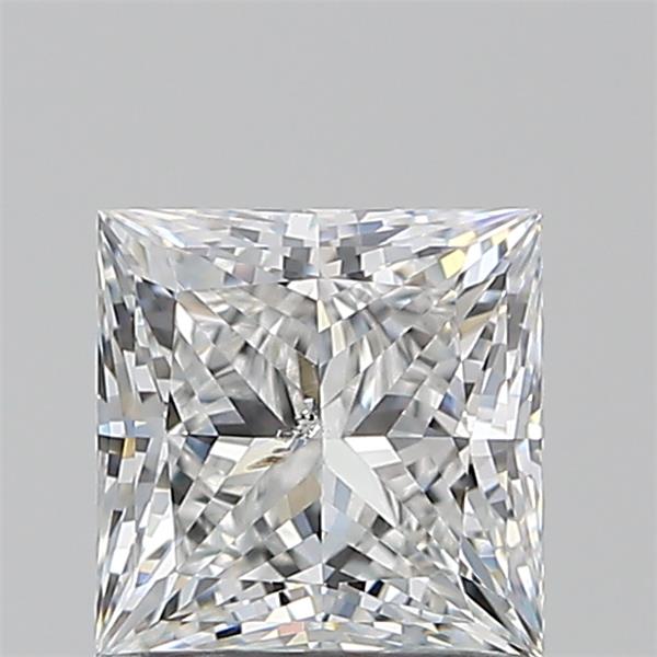 0.9ct Princess F SI2 Natural Diamond