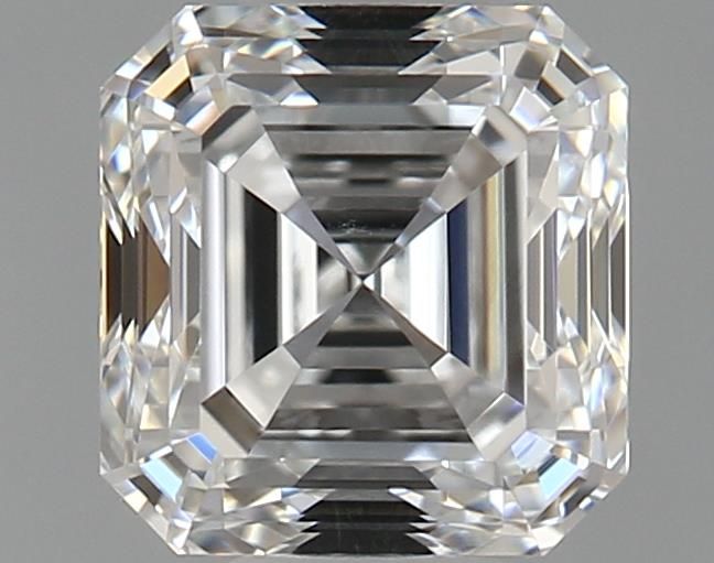 1ct Asscher F VVS2 Natural Diamond