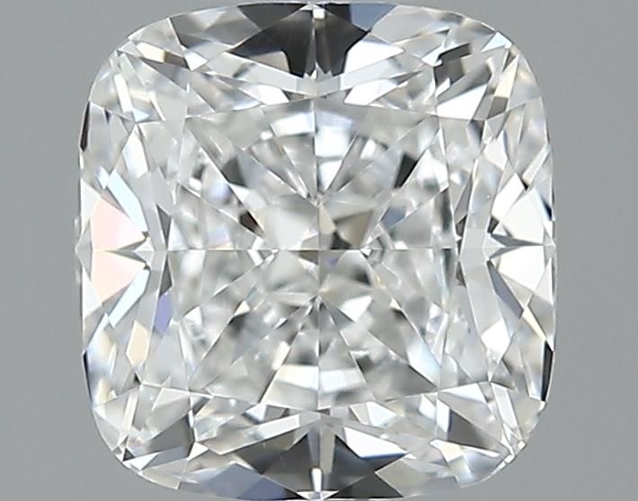 0.7ct Cushion F VVS2 Natural Diamond