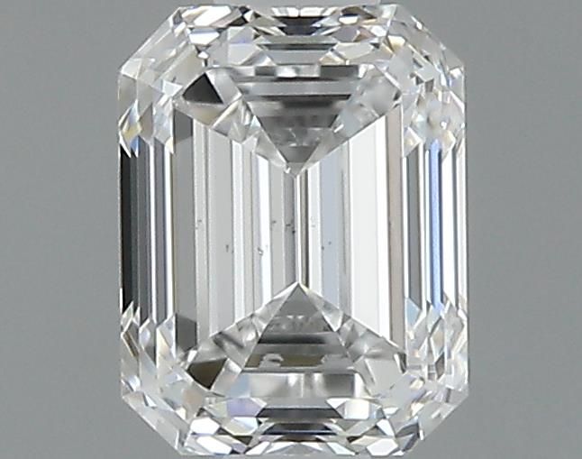 0.7ct Emerald E VS2 Natural Diamond