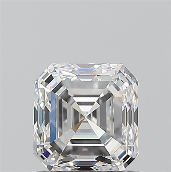 1ct Asscher F VVS2 Natural Diamond