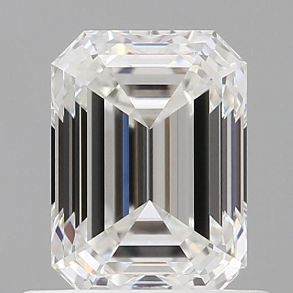 0.71ct Emerald F VVS2 Natural Diamond