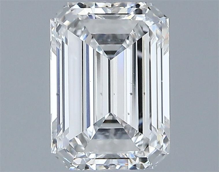 0.8ct Emerald D SI1 Natural Diamond
