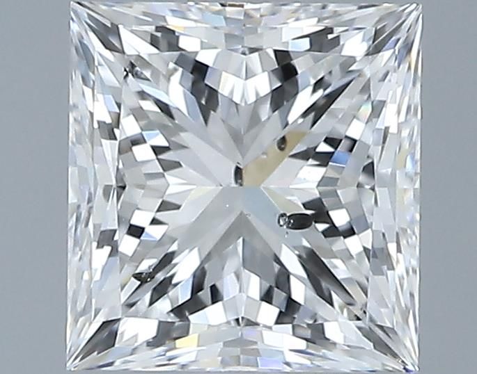 1ct Princess D SI2 Natural Diamond