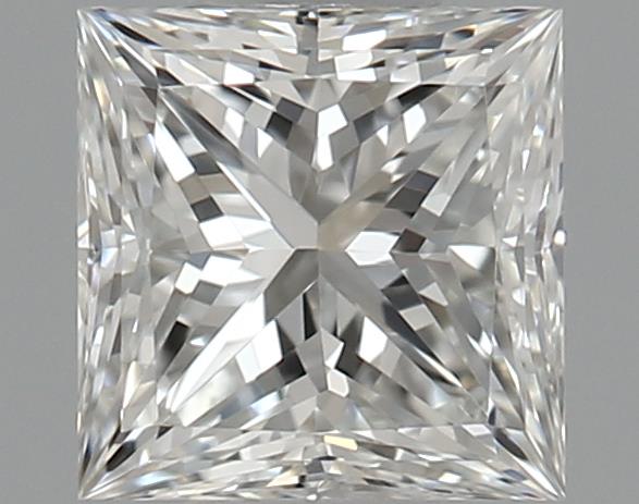 0.7ct Princess F VVS1 Natural Diamond