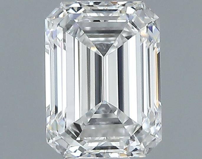 0.54ct Emerald F VVS2 Natural Diamond