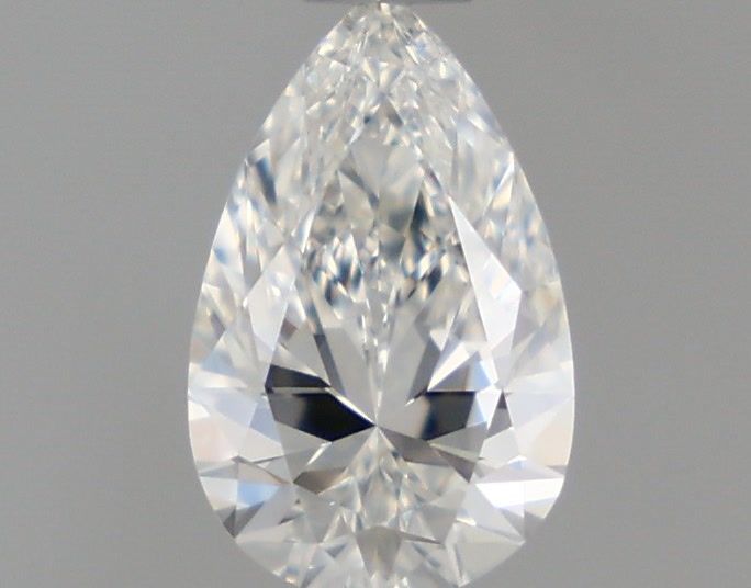 0.57ct Pear F IF Natural Diamond