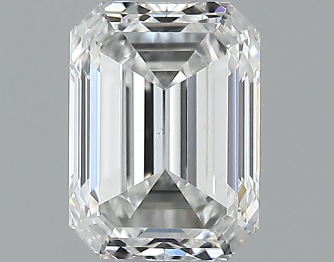 0.51ct Emerald F VS2 Natural Diamond