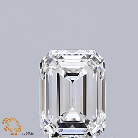 0.81ct Emerald I VVS1 Natural Diamond
