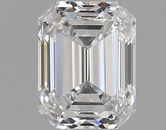 0.71ct Emerald D VS2 Natural Diamond