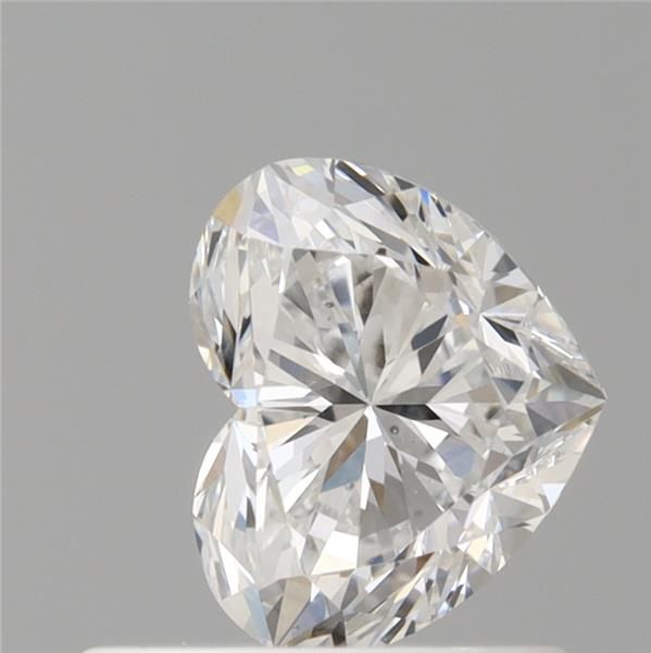 0.7ct Heart D SI1 Natural Diamond