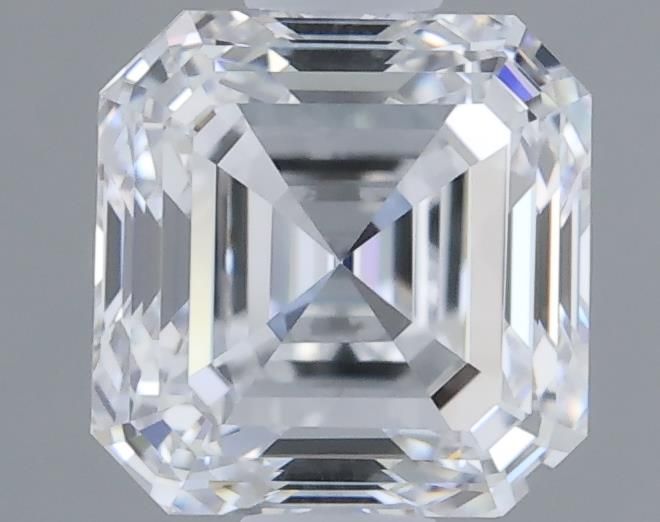 1ct Asscher D VVS2 Natural Diamond
