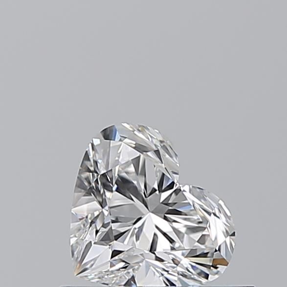 0.53ct Heart F VVS1 Natural Diamond