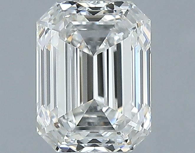 1ct Emerald F VVS1 Natural Diamond