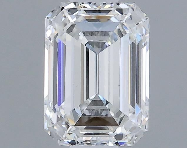 0.84ct Emerald F VS1 Natural Diamond