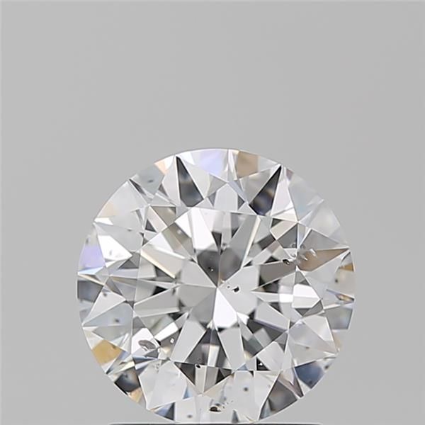 1.7ct Round D SI2 Natural Diamond