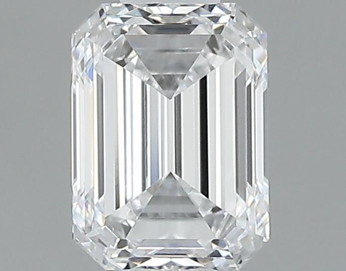 0.6ct Emerald D VVS2 Natural Diamond