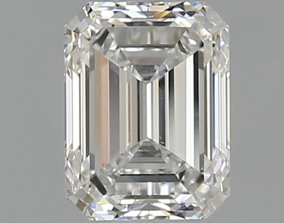 0.8ct Emerald F VS2 Natural Diamond