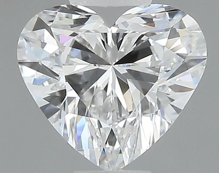 0.9ct Heart D VVS2 Natural Diamond