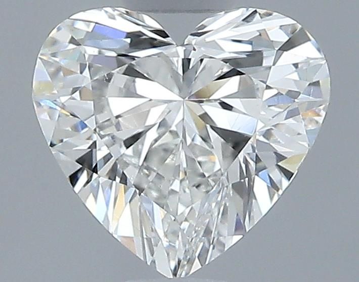 0.7ct Heart F VS1 Natural Diamond