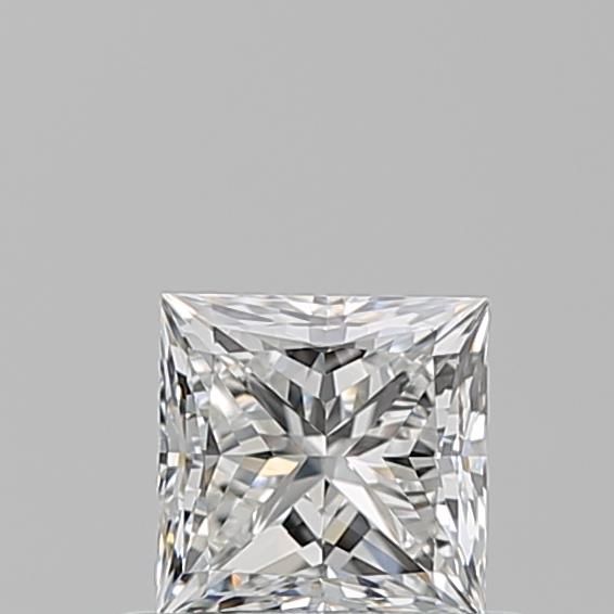 0.6ct Princess F VVS2 Natural Diamond