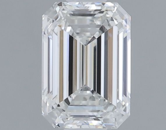 0.7ct Emerald F VVS1 Natural Diamond