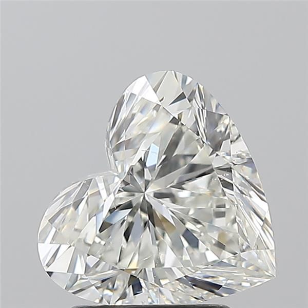 2.02ct Heart H SI1 Natural Diamond
