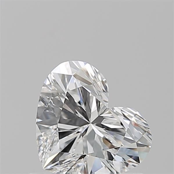0.73ct Heart F VVS1 Natural Diamond