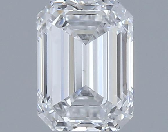 0.5ct Emerald D VS2 Natural Diamond