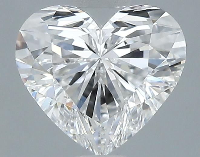 0.91ct Heart D VS1 Natural Diamond