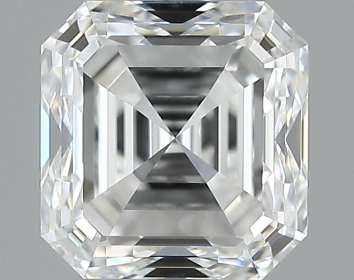 1ct Asscher F VVS1 Natural Diamond