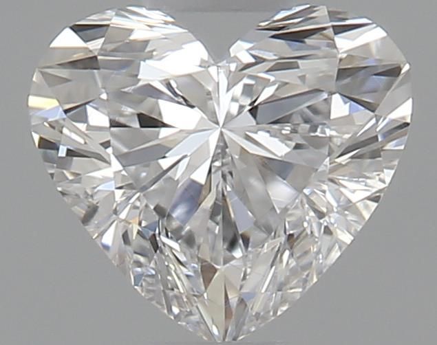 0.52ct Heart D VVS1 Natural Diamond