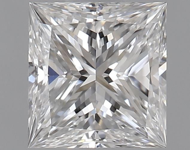 0.9ct Princess D VVS2 Natural Diamond