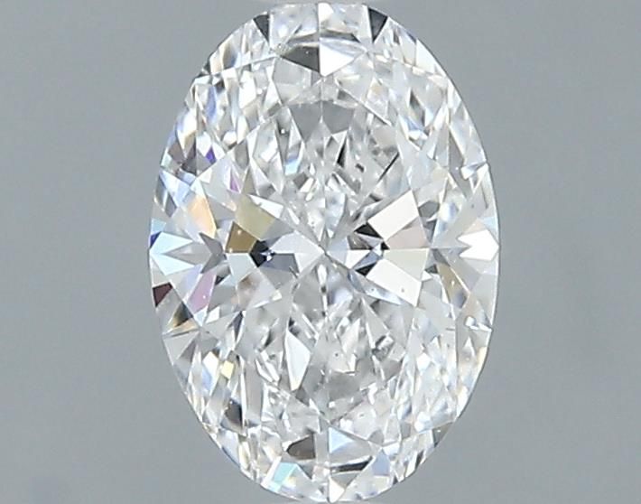 0.71ct Oval D SI1 Natural Diamond