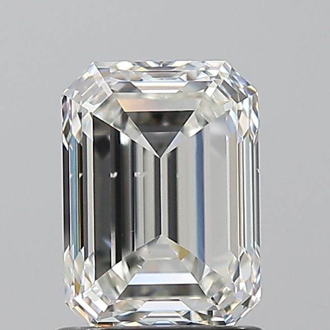 1.5ct Emerald H SI1 Natural Diamond