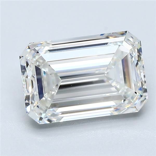 3.04ct Emerald H VVS1 Natural Diamond