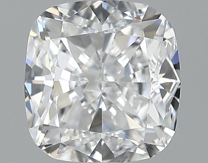 0.9ct Cushion D VS2 Natural Diamond