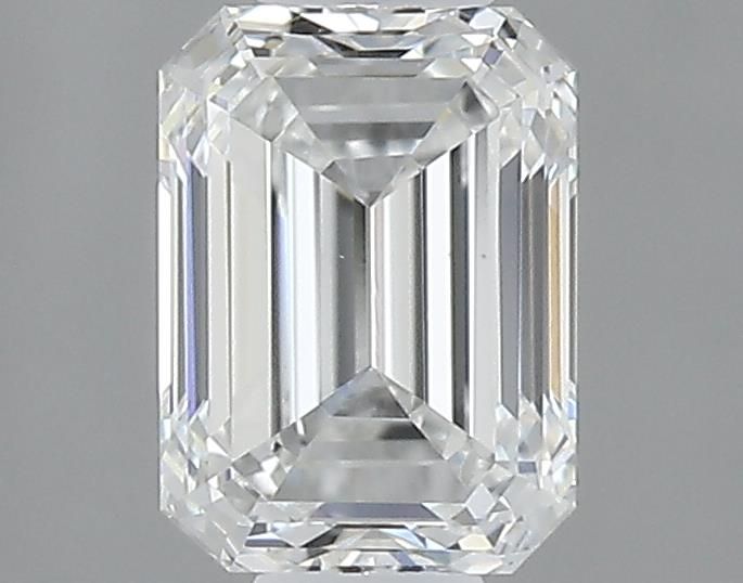 0.51ct Emerald F VS2 Natural Diamond