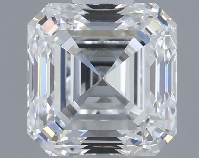 1ct Asscher F VVS1 Natural Diamond