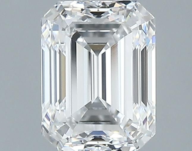 1ct Emerald D VVS1 Natural Diamond
