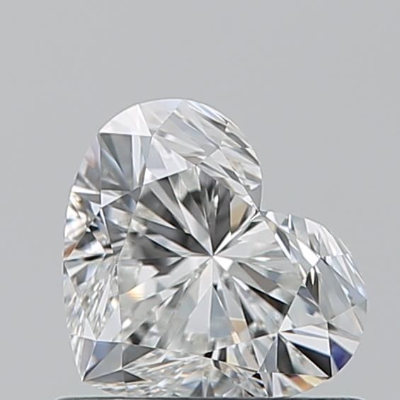 0.72ct Heart G VVS1 Natural Diamond
