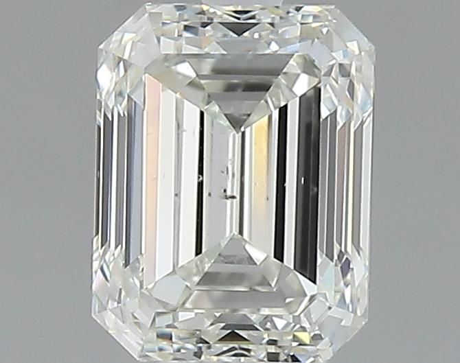 0.9ct Emerald J SI1 Natural Diamond