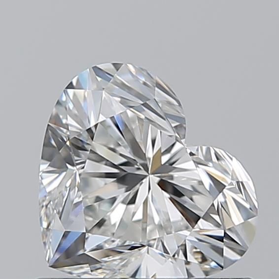 0.76ct Heart F VVS2 Natural Diamond