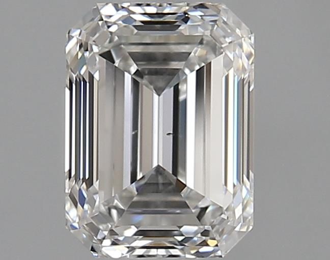 1.59ct Emerald F VS2 Natural Diamond