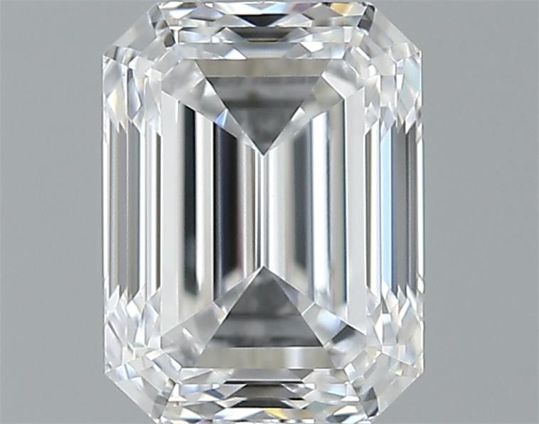 1ct Emerald D VVS1 Natural Diamond