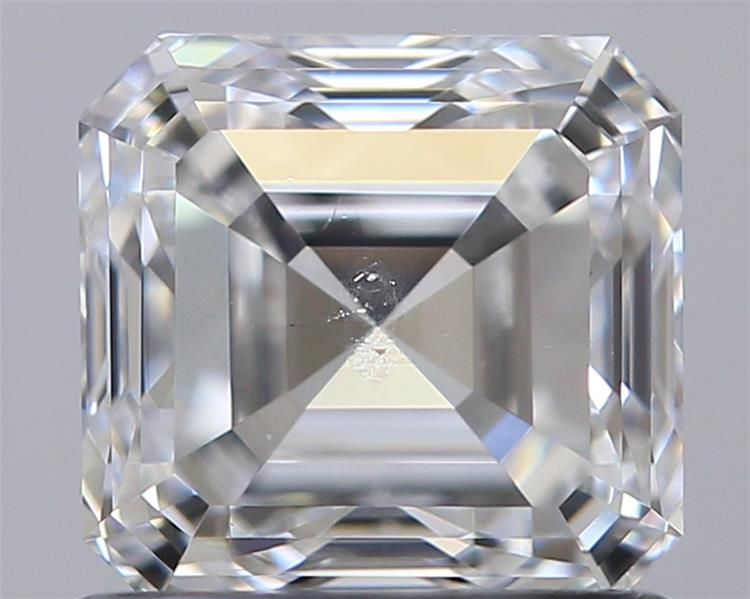 1ct Asscher E SI1 Natural Diamond