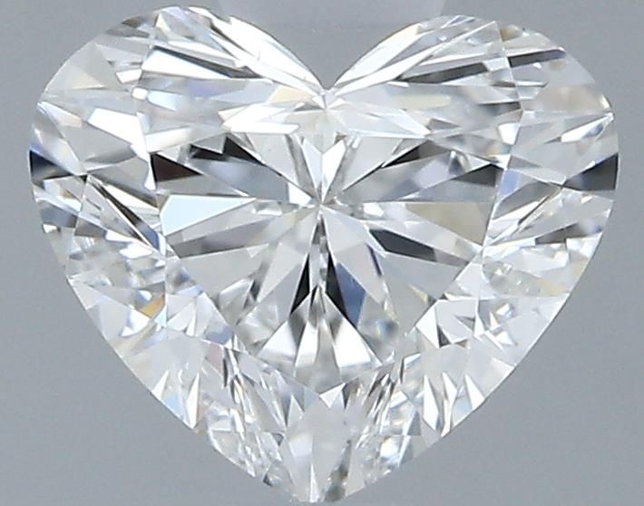 0.62ct Heart F VS2 Natural Diamond
