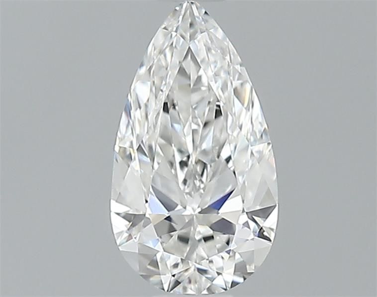 0.54ct Pear F VVS2 Natural Diamond
