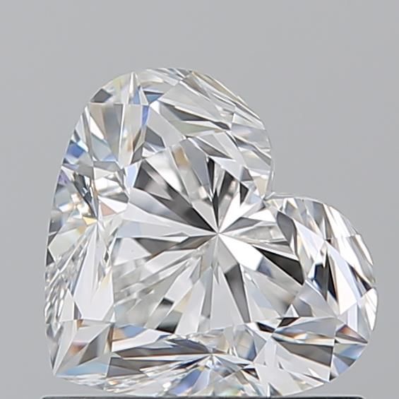 1.03ct Heart F VS1 Natural Diamond