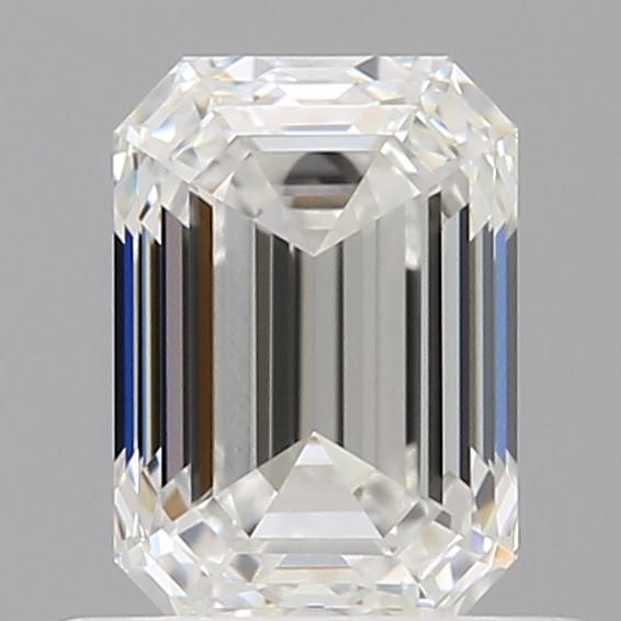 0.7ct Emerald F VVS2 Natural Diamond
